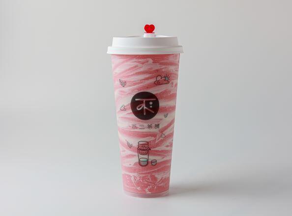 Strawberry Smoothie with Cream