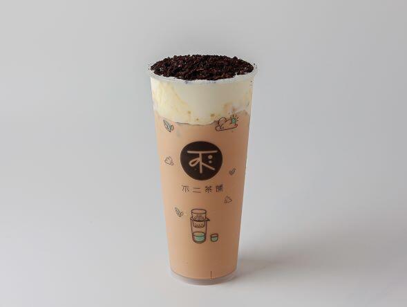 Signature Milk Tea with Oreo Cheese Foam